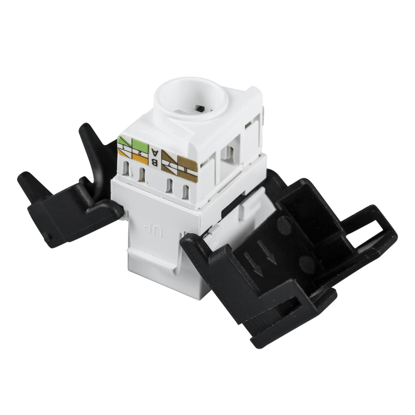 Luxorparts Keystone-jack Cat. 6 UTP verktygsfri