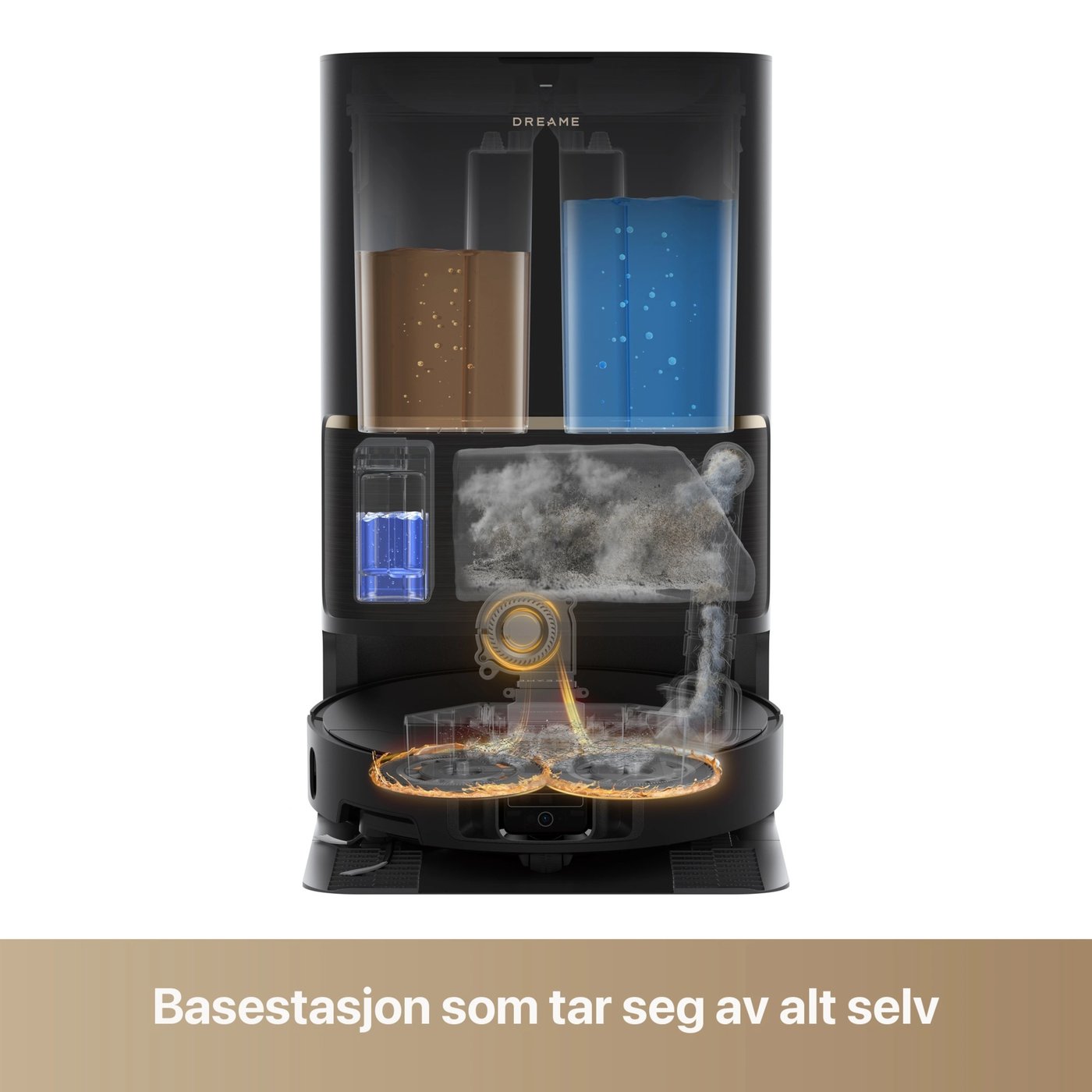 Dreame L50 Ultra AE robotstøvsuger Svart