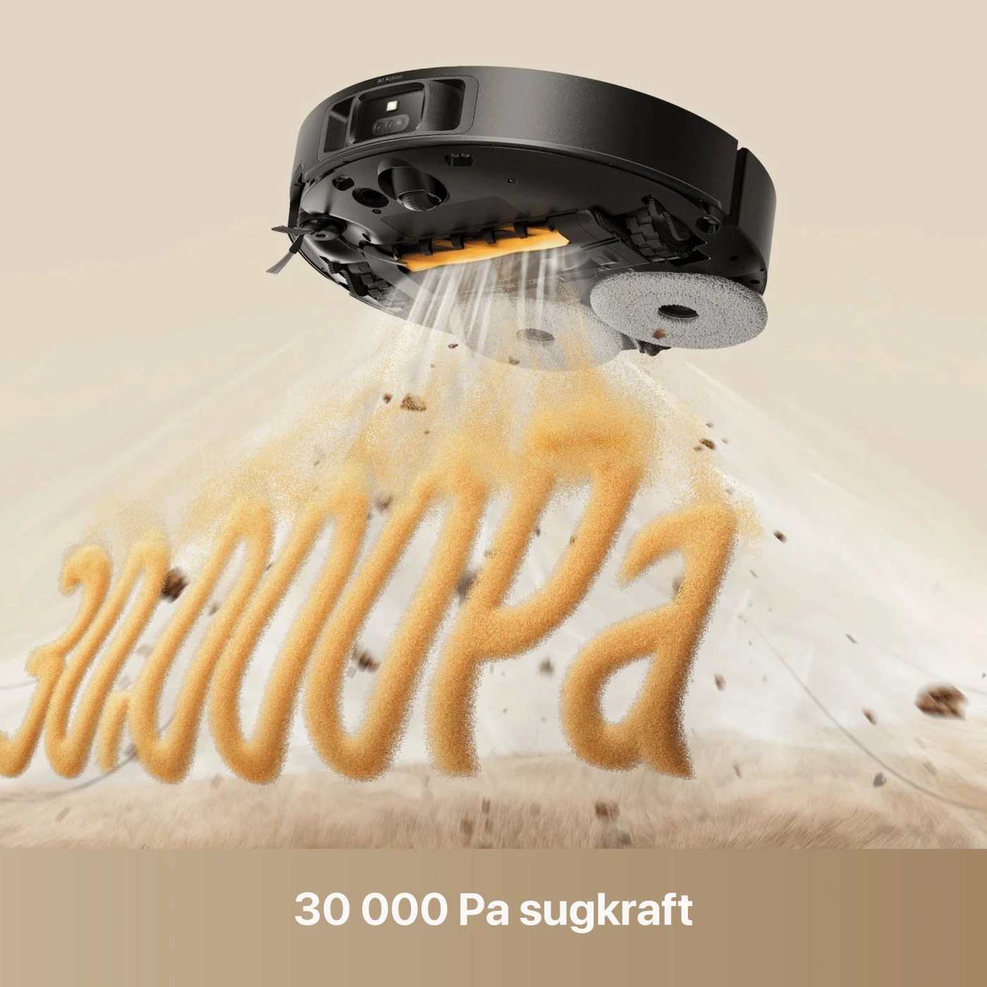 Dreame L50s Pro Ultra robotdammsugare Svart