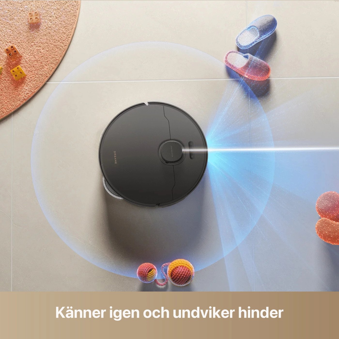 Dreame L50s Pro Ultra robotdammsugare Svart