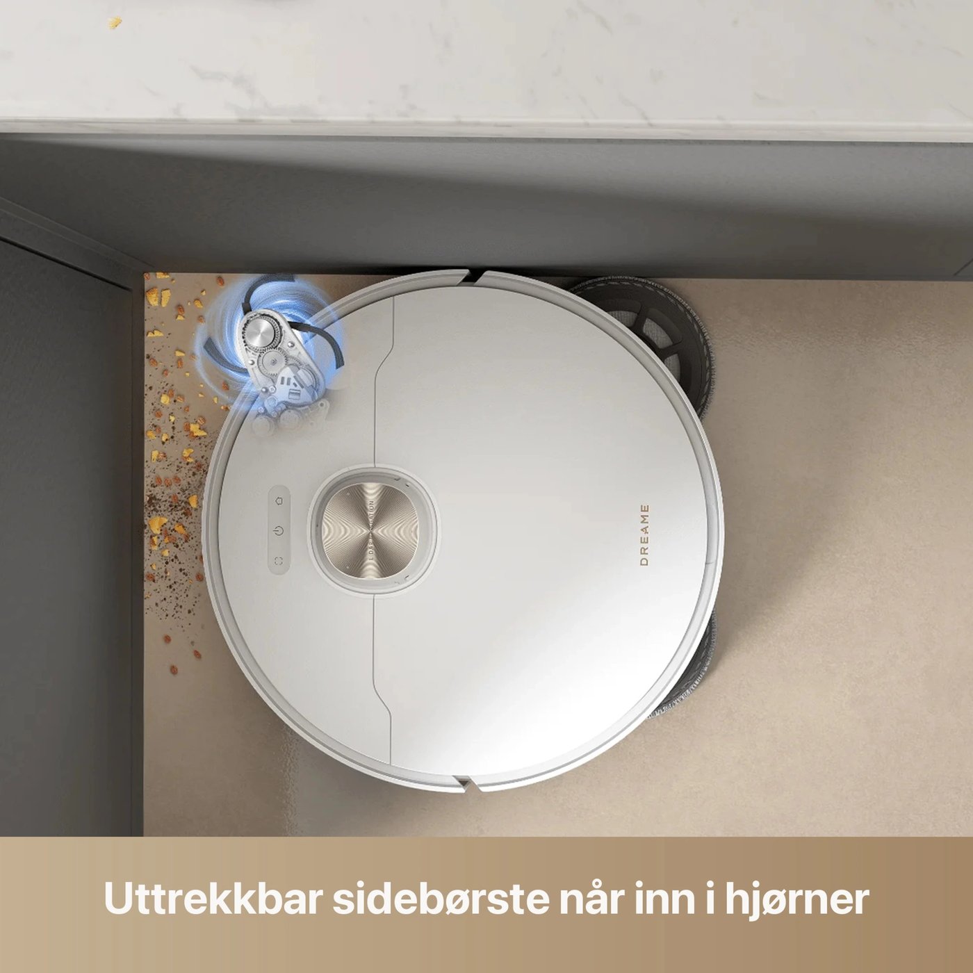 Dreame L50s Pro Ultra robotstøvsuger Hvit