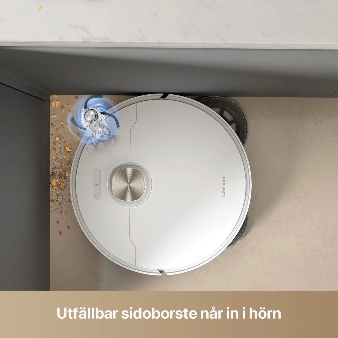 Dreame L50s Pro Ultra robotdammsugare Vit