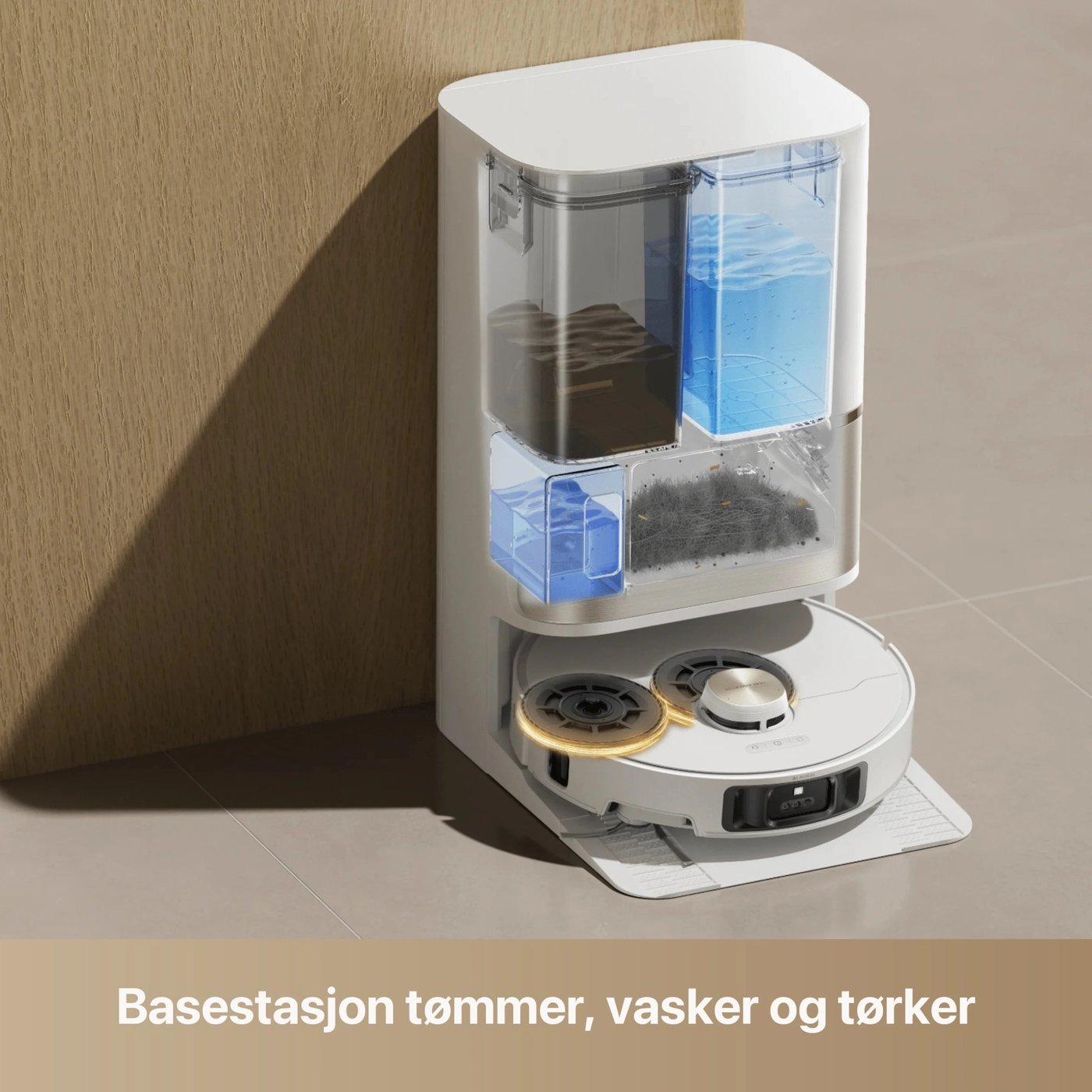 Dreame L50s Pro Ultra robotstøvsuger Hvit