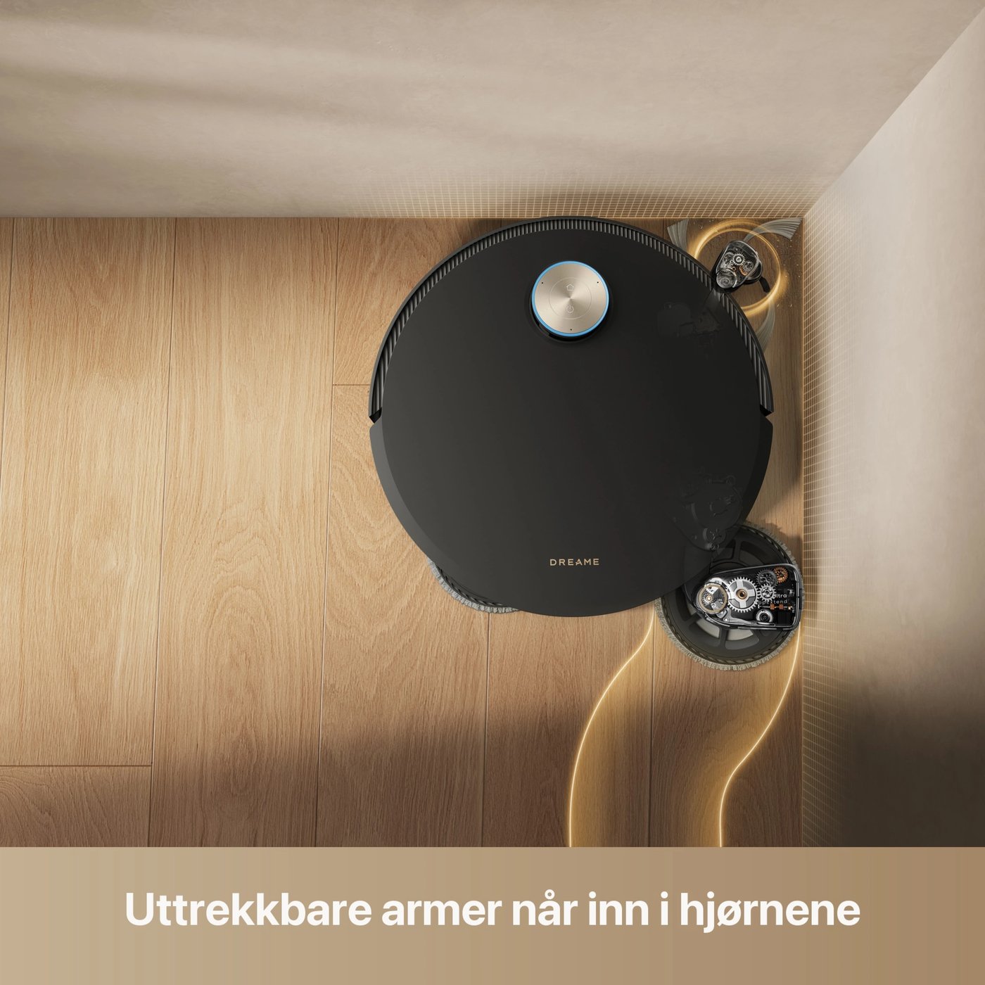 Dreame X60 Pro Ultra Complete robotstøvsuger Svart