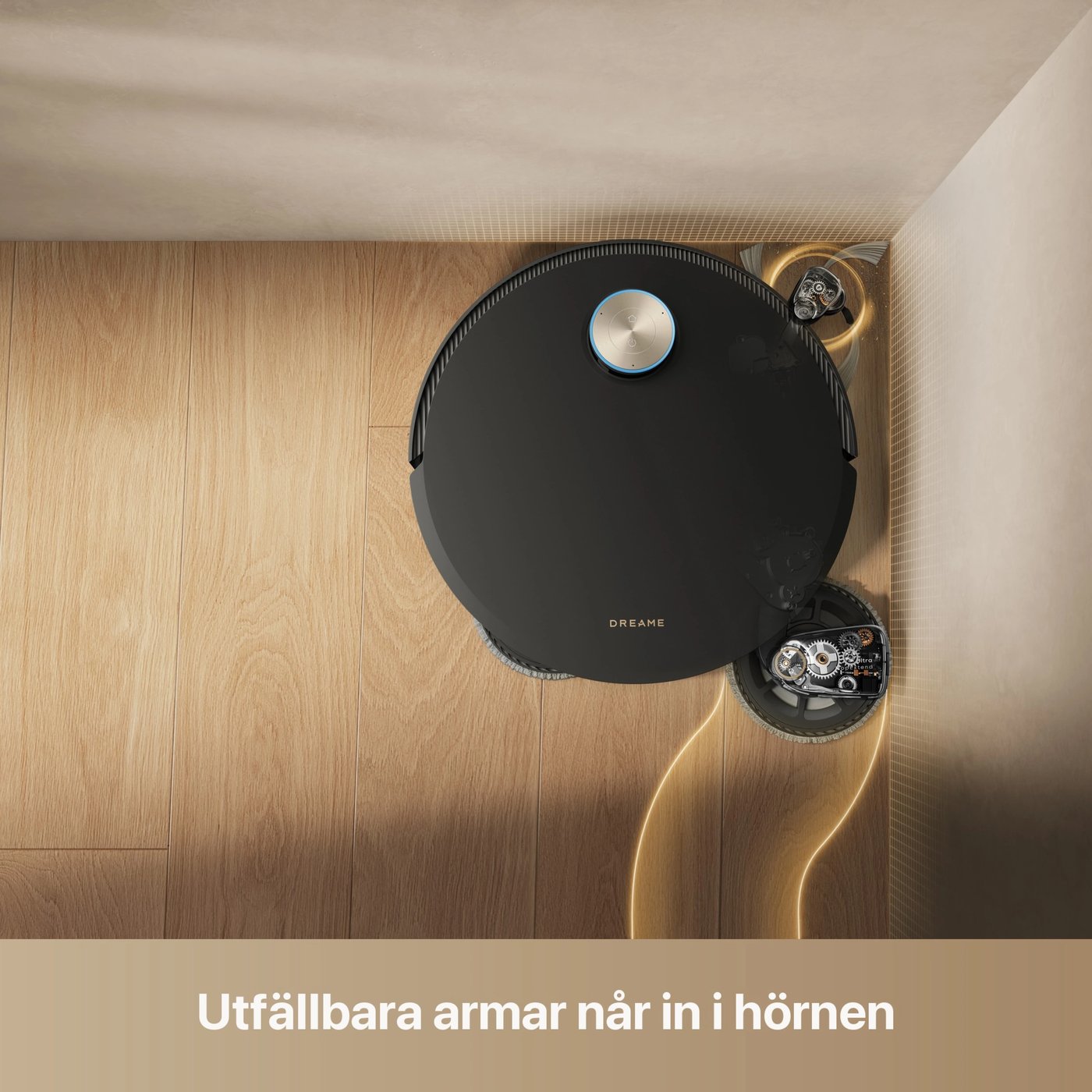 Dreame X60 Pro Ultra Complete robotdammsugare Svart