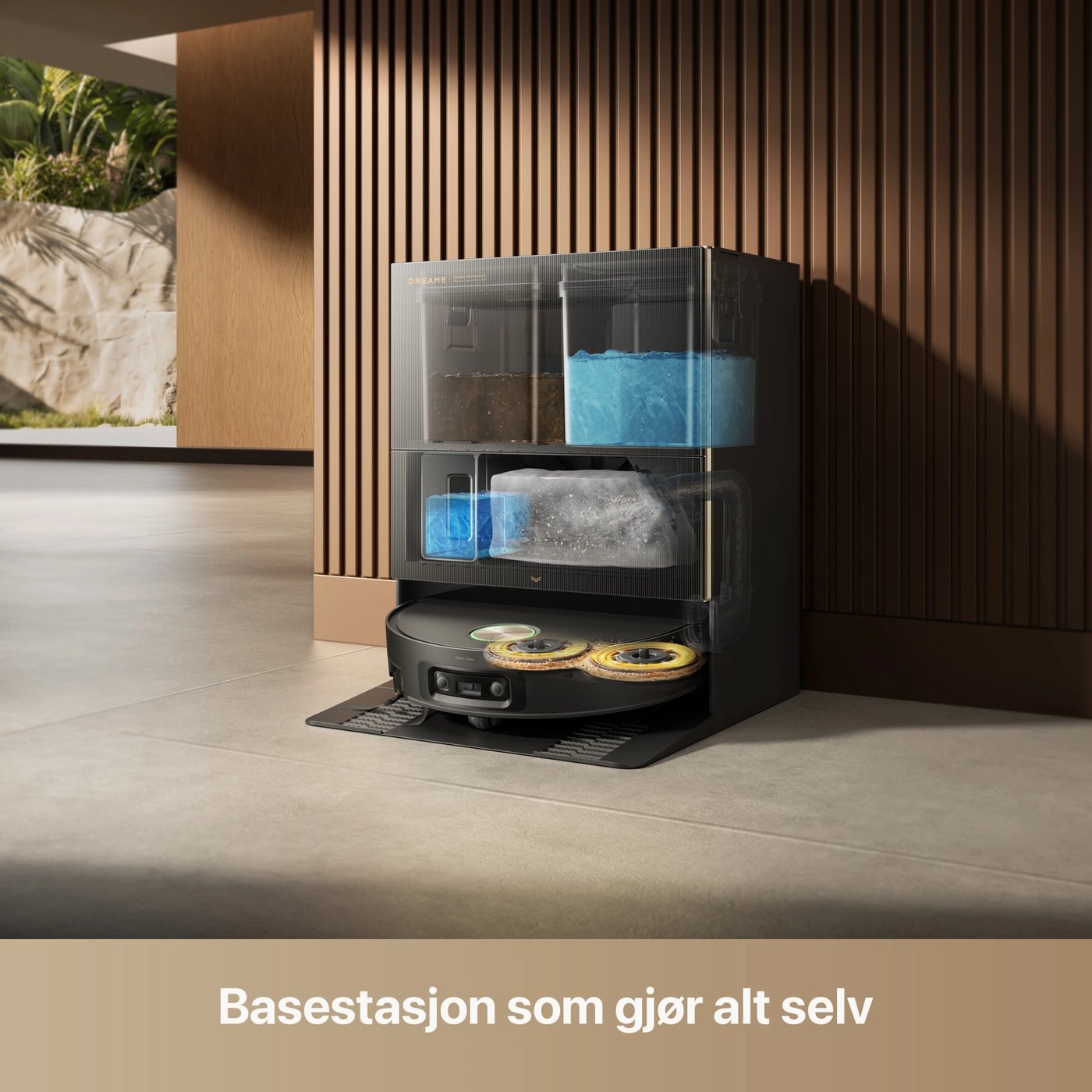 Dreame X60 Pro Ultra Complete robotstøvsuger Svart