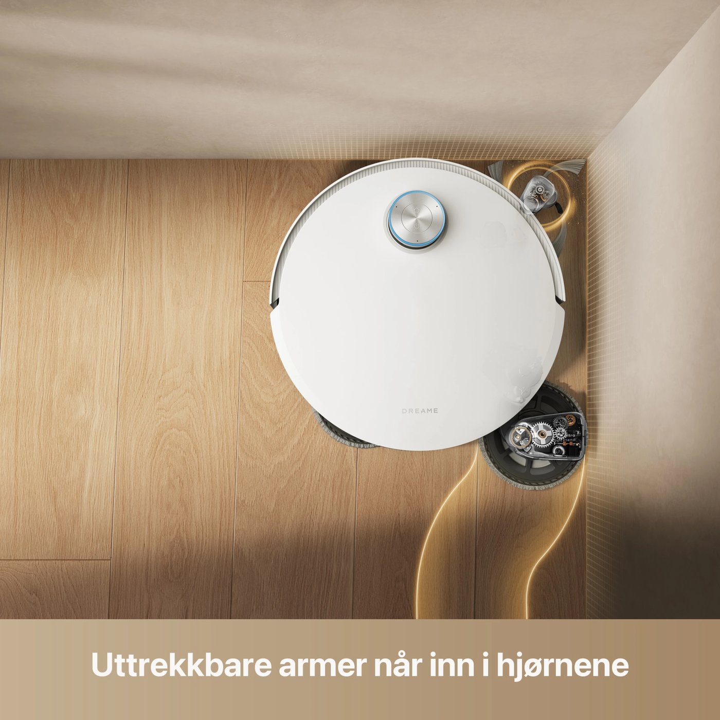 Dreame X60 Pro Ultra Complete robotstøvsuger Hvit