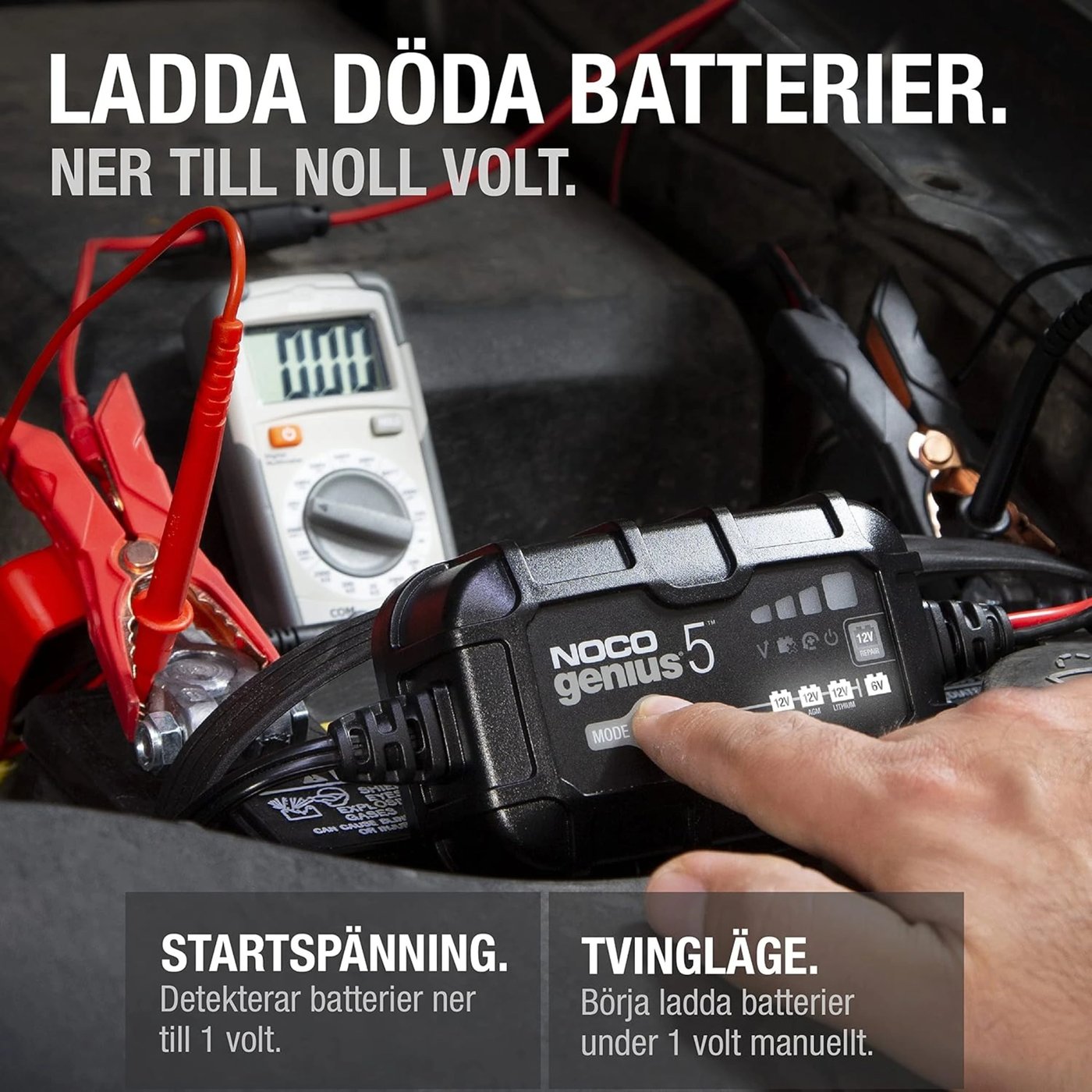 Noco GENIUS5 smart batteriladdare 5 A