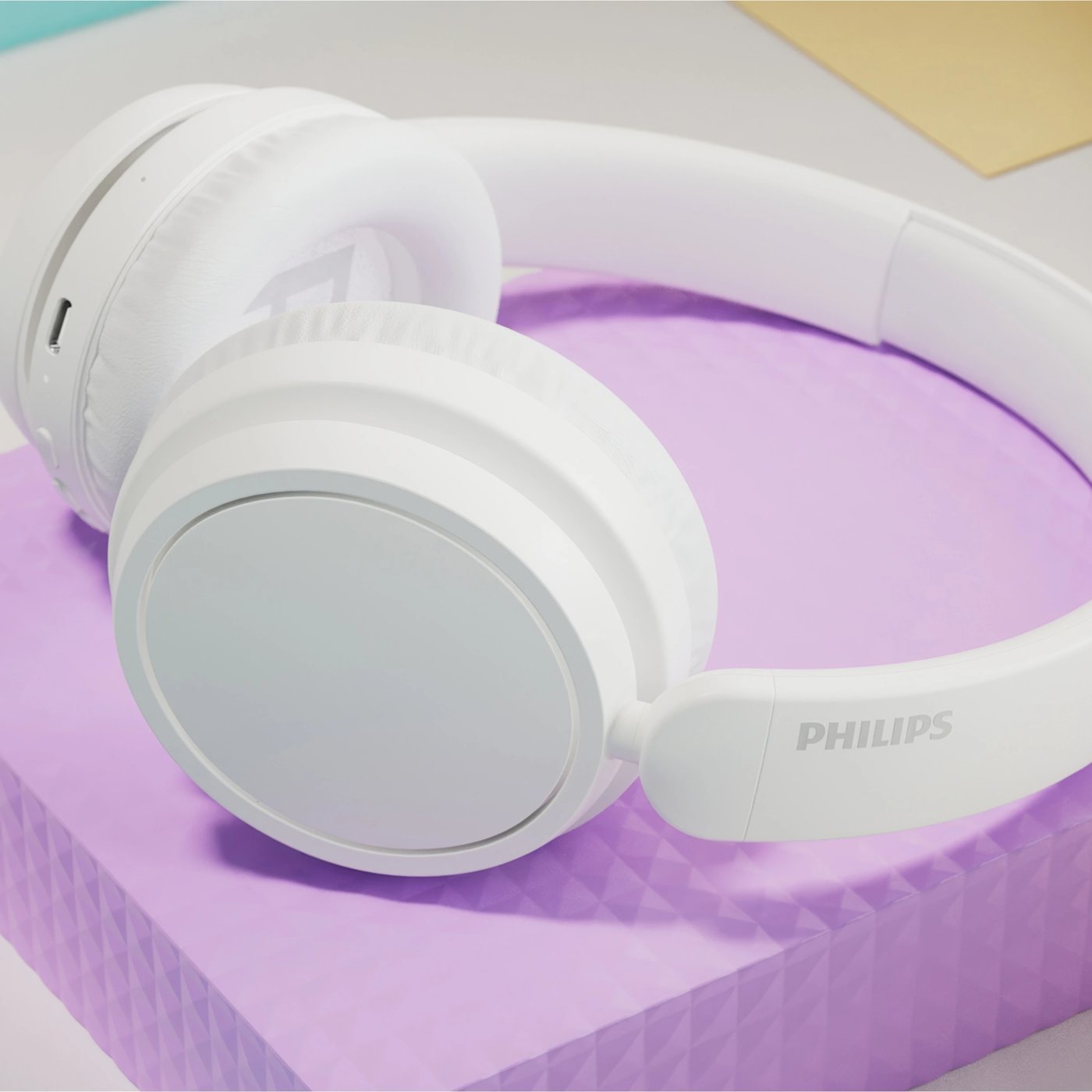 Philips 5000 series trådlösa over-ear-hörlurar Vit
