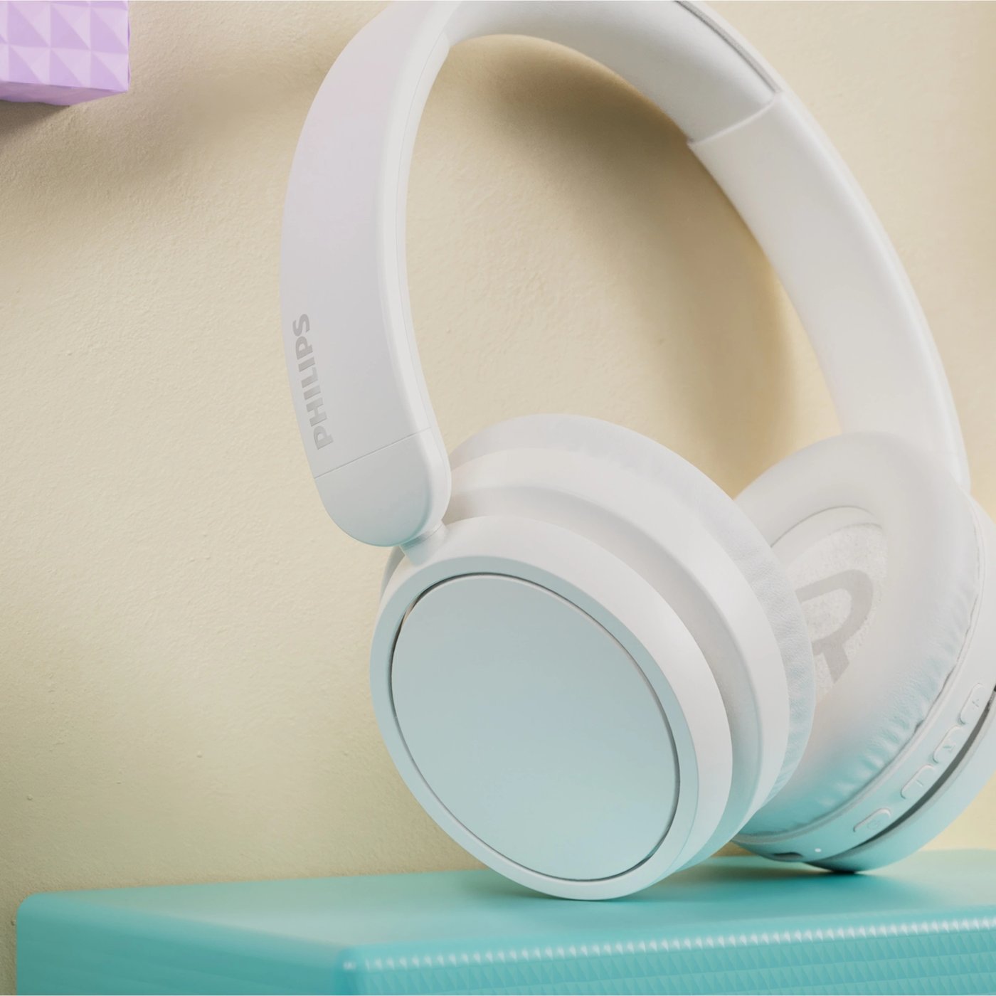 Philips 5000 series trådlösa over-ear-hörlurar Vit