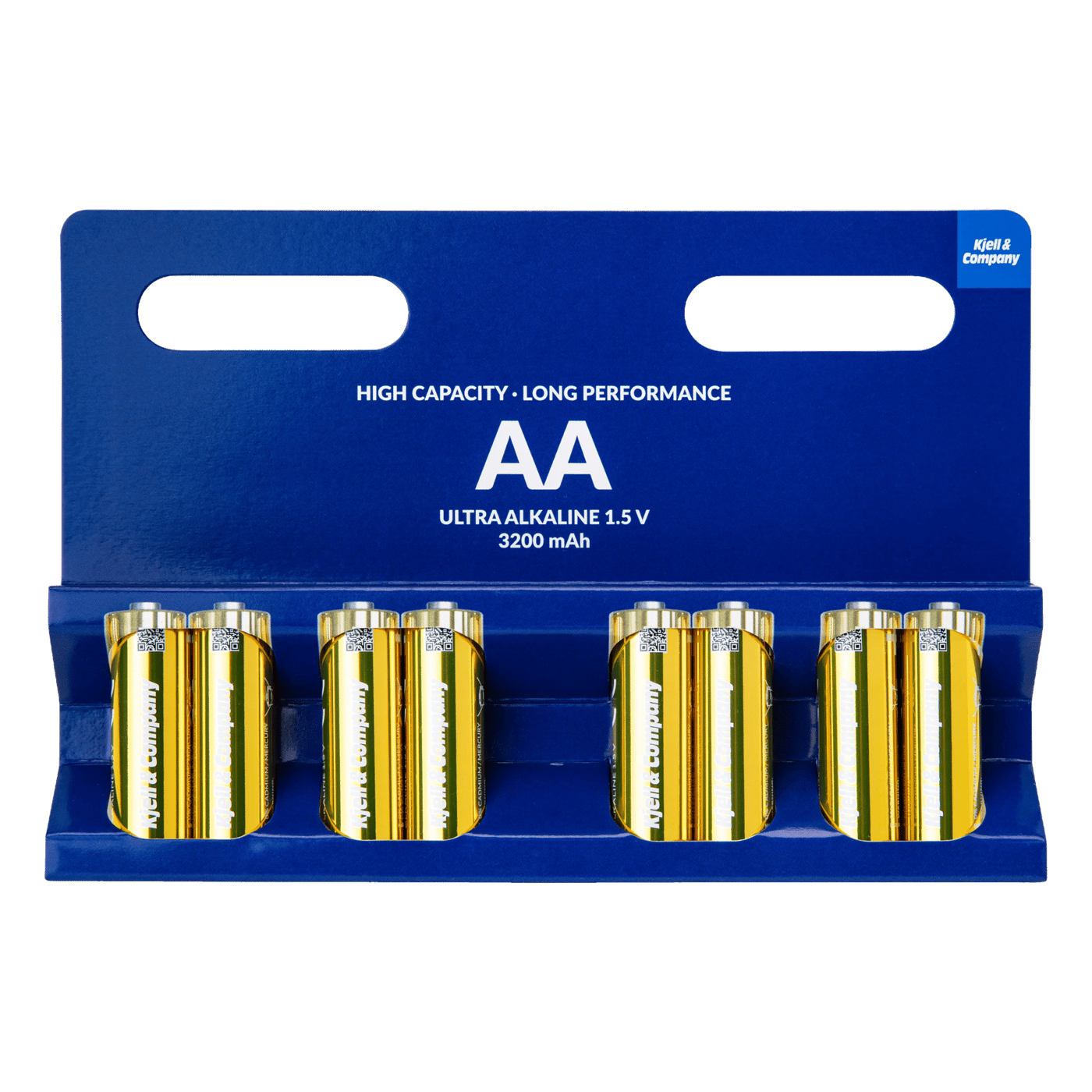 Kjell & Company AA-batterier Ultra Alkaline LR6 3200 mAh 8-pk.