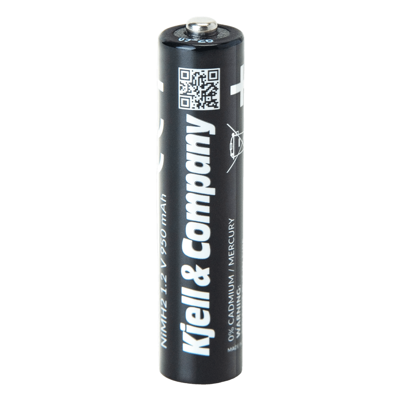 Kjell & Company Oppladbar AAA-batterier 950 mAh 10-pk.
