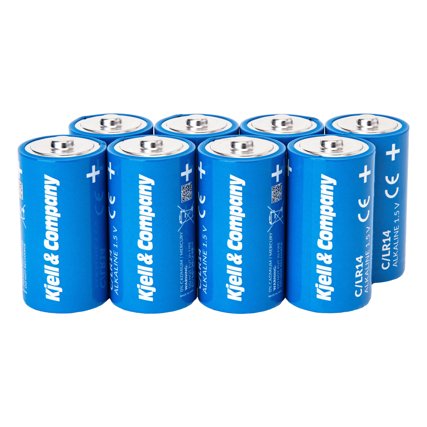 Kjell & Company C-batterier (LR14) 8-pack