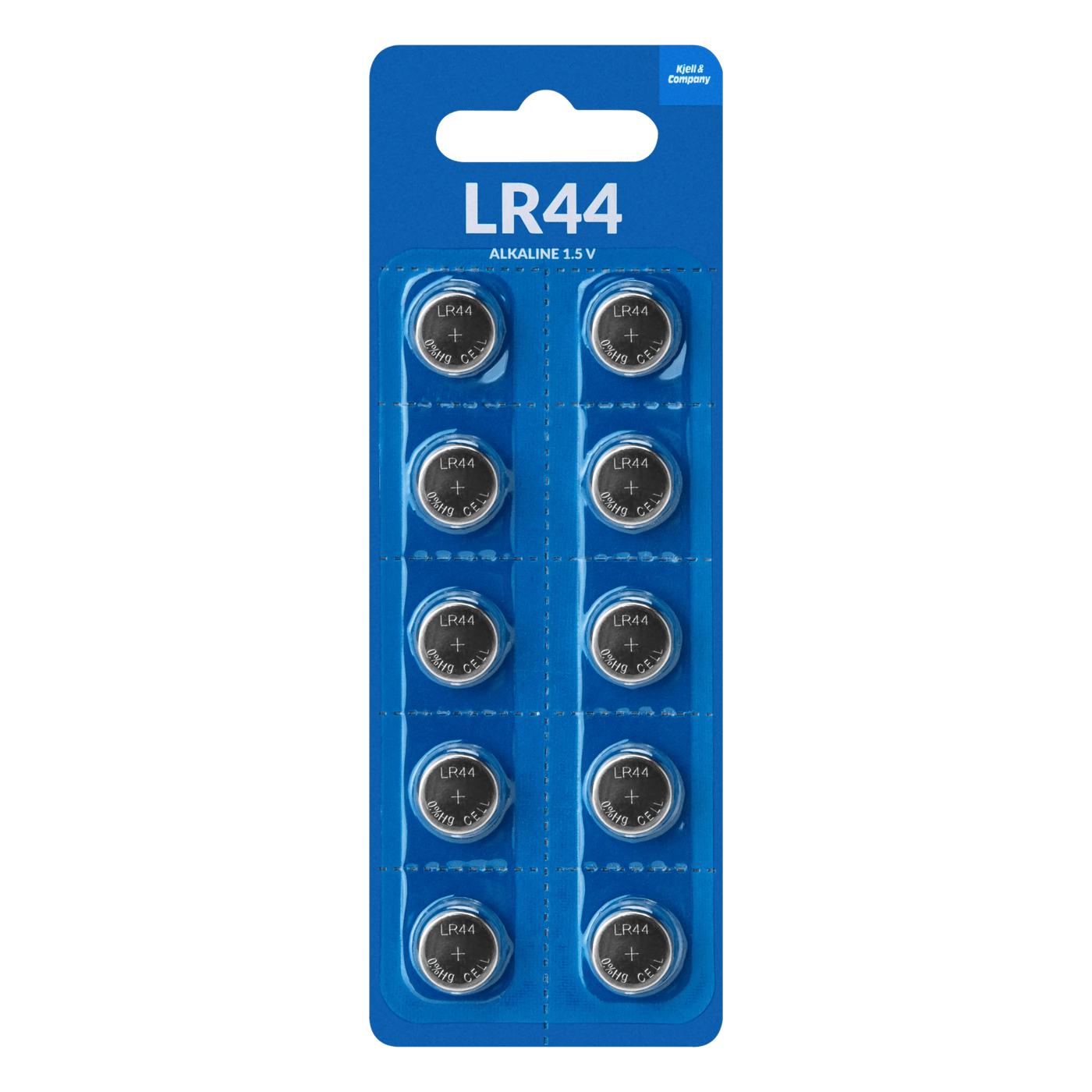 Kjell & Company Knappcellsbatterier LR44 (357) 10-pack