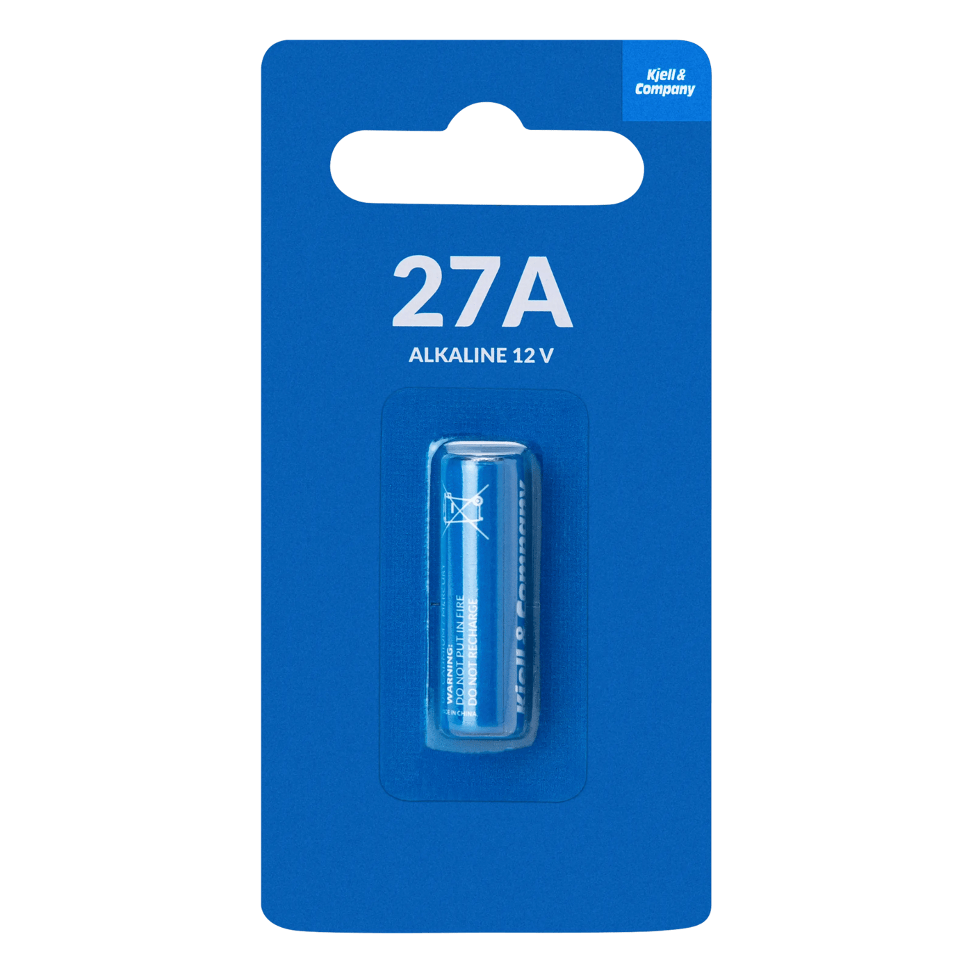Kjell & Company Alkalisk 27A-batteri (LR27)