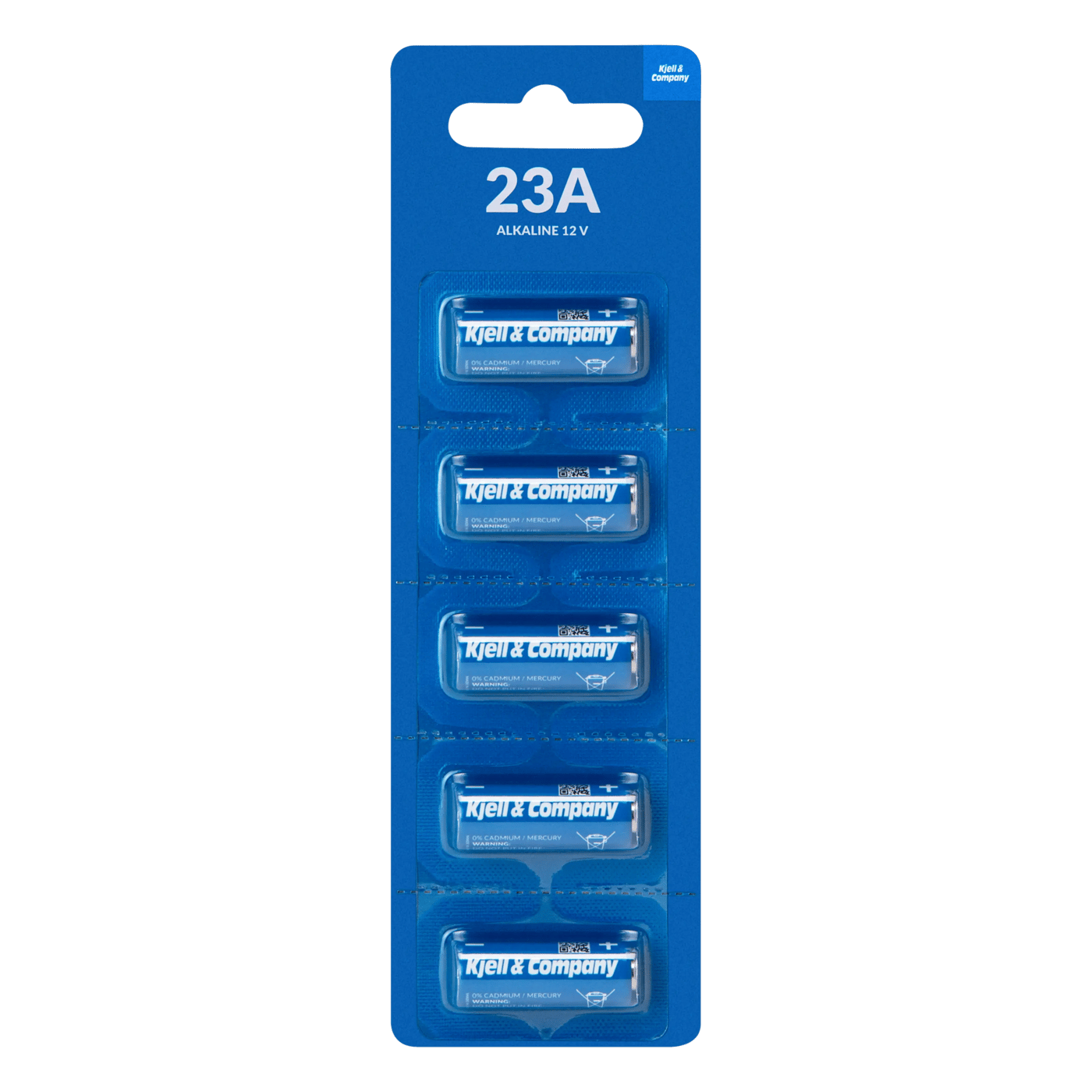Kjell & Company 23A-batteri 5-pk.