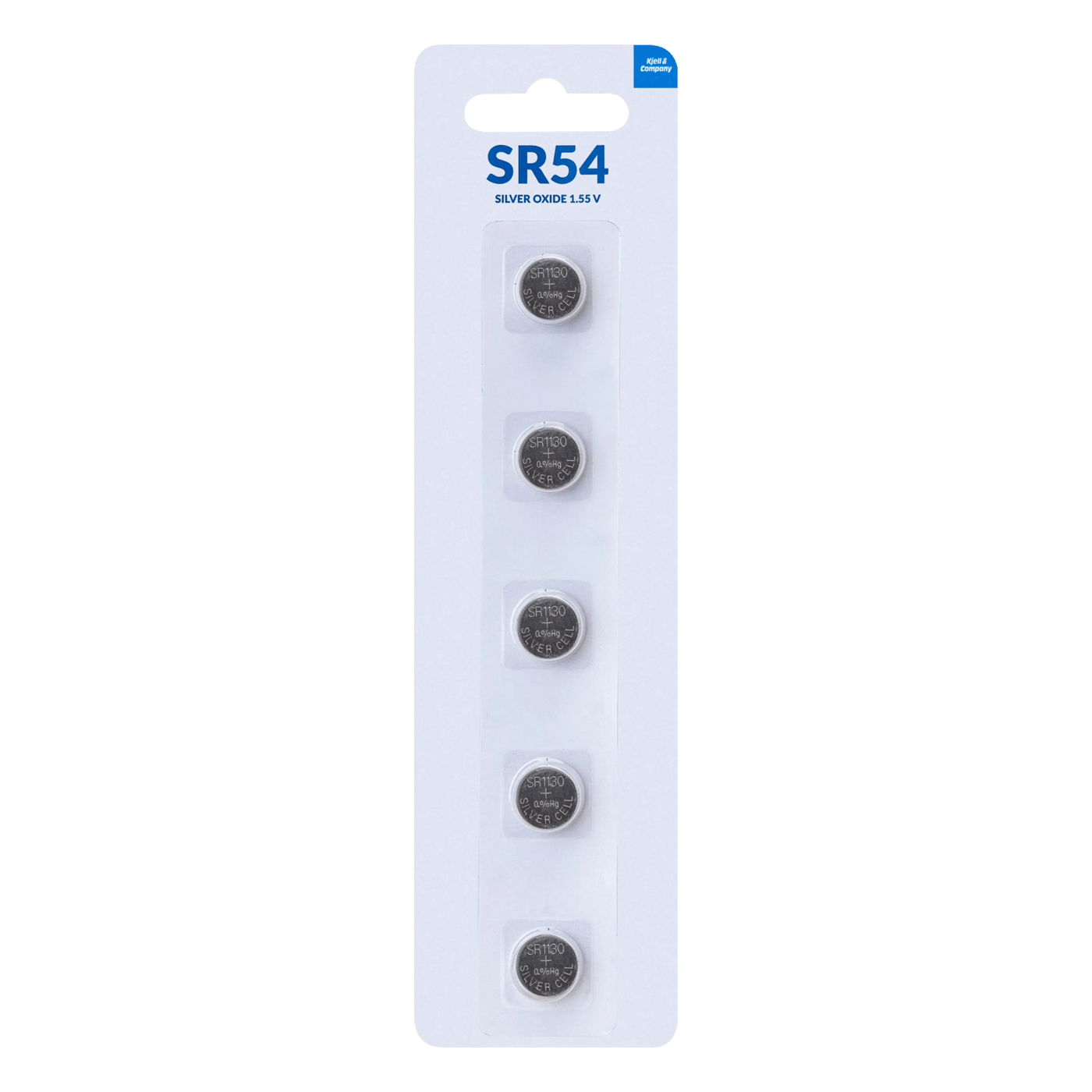 Kjell & Company Knappcellebatteri SR54 (389) 5-pk.