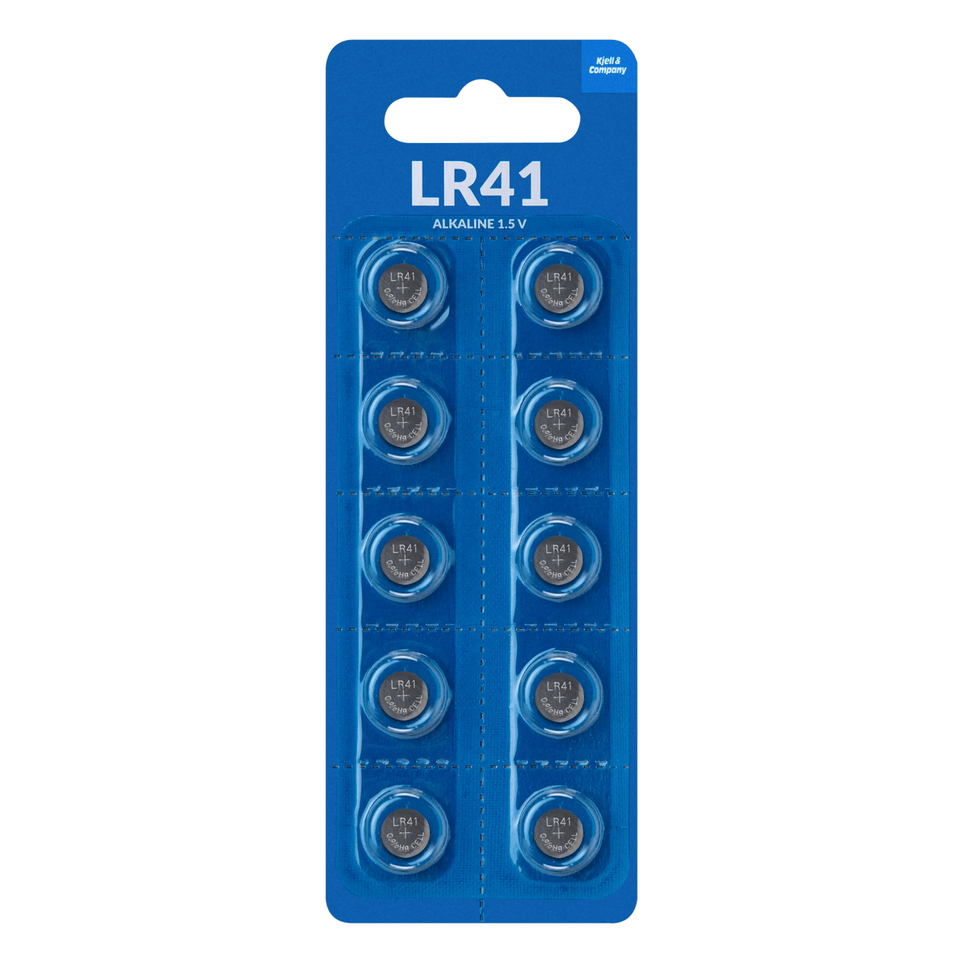 Kjell & Company Knappcellsbatterier LR41 (392) 10-pack