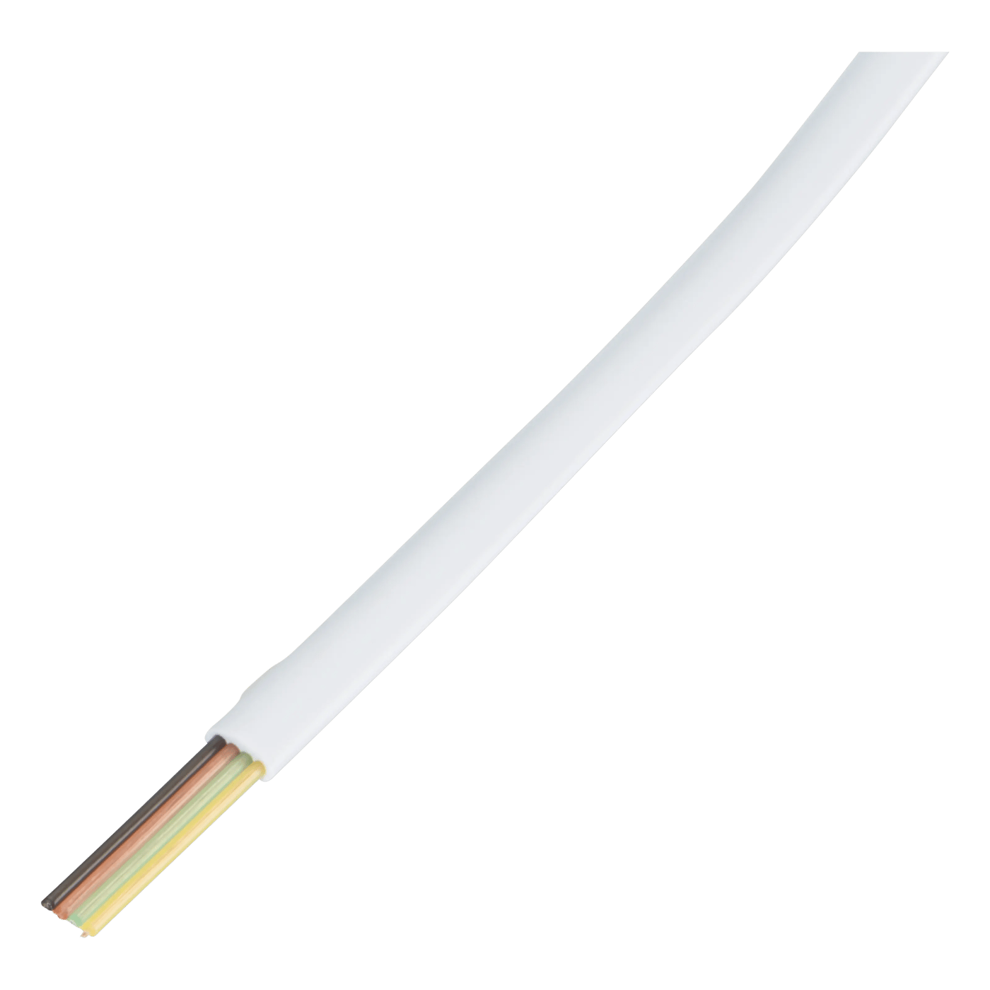 Modulkabel vit - 4 ledare