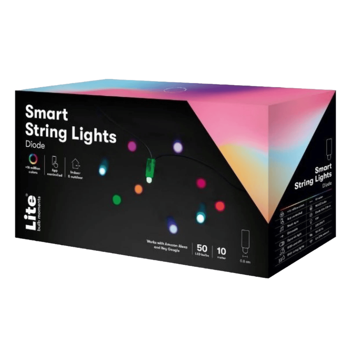 Lite Bulb Moments Diode Ljusslinga 50 LED 10 m