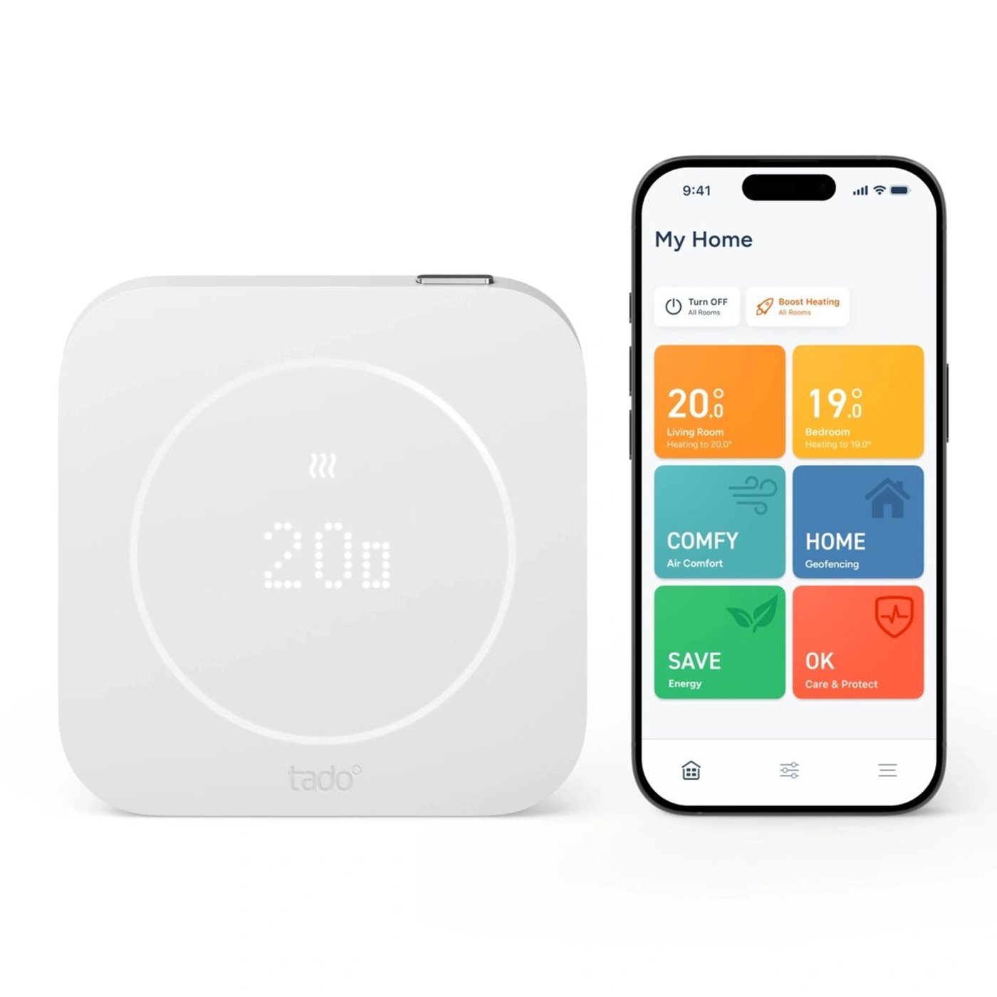 tado Smart Thermostat X 2:a gen Trådbunden