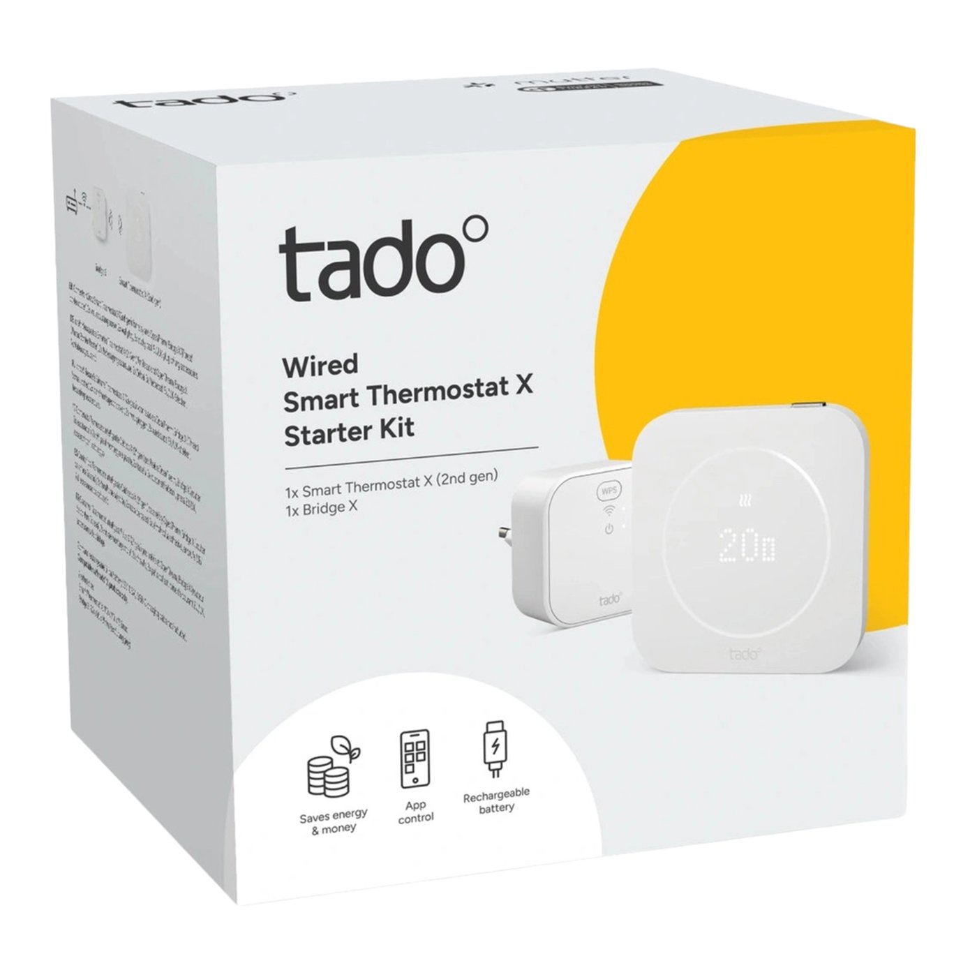tado Wired Smart Thermostat X (2:a gen) startpaket