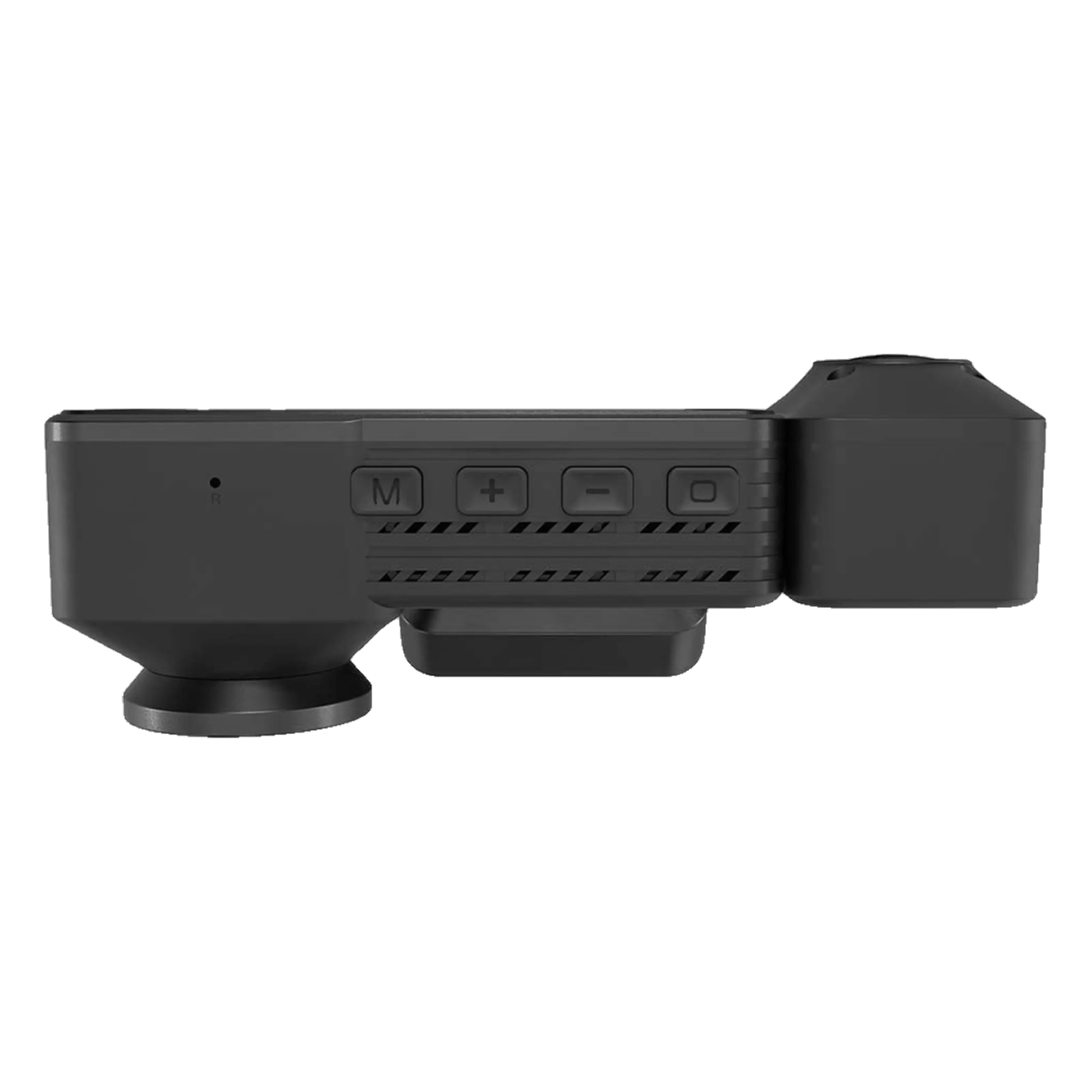 Nedis Dash Cam 4K med dubbelkamera, GPS och Wi-Fi Svart