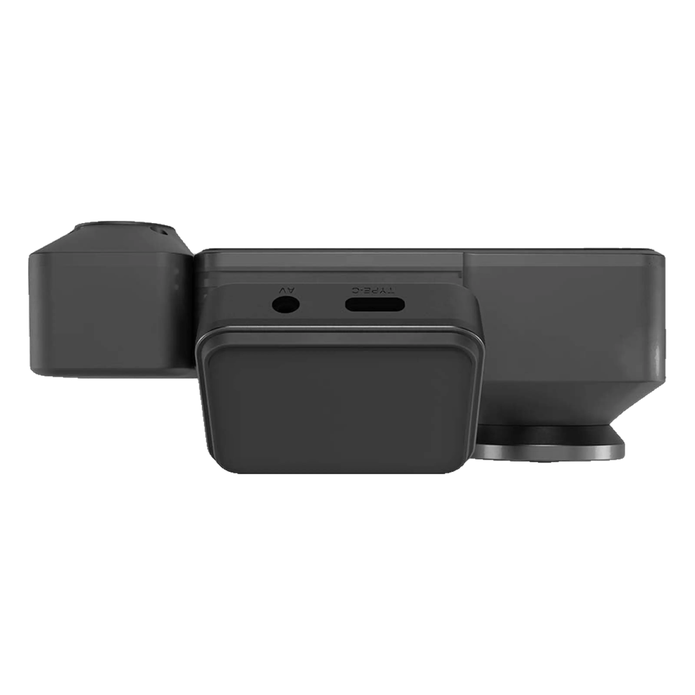 Nedis Dash Cam 4K med dubbelkamera, GPS och Wi-Fi Svart