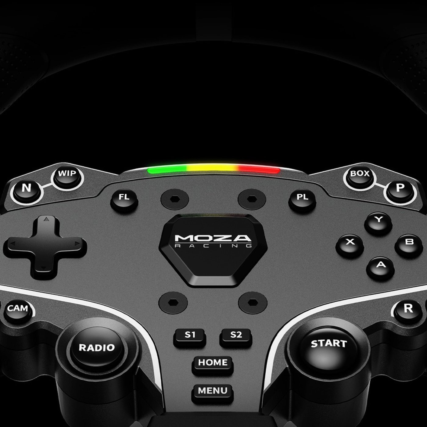 MOZA Racing R5 Pro Racing Simulator Bundle Svart