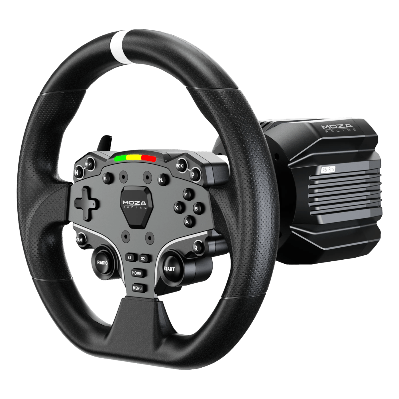 MOZA Racing R5 Pro Racing Simulator Bundle Svart