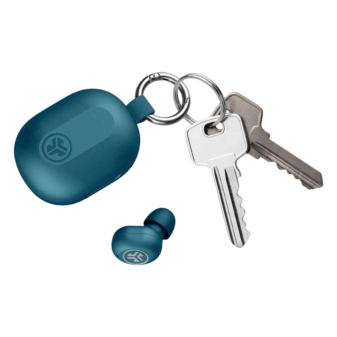 JLab JBuds Mini ANC true wireless-hörlurar Blå