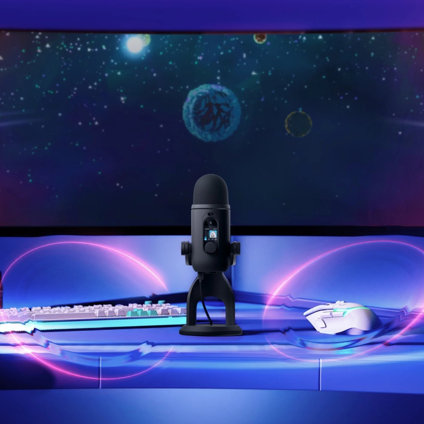 Logitech G Yeti 2 USB-mikrofon Svart