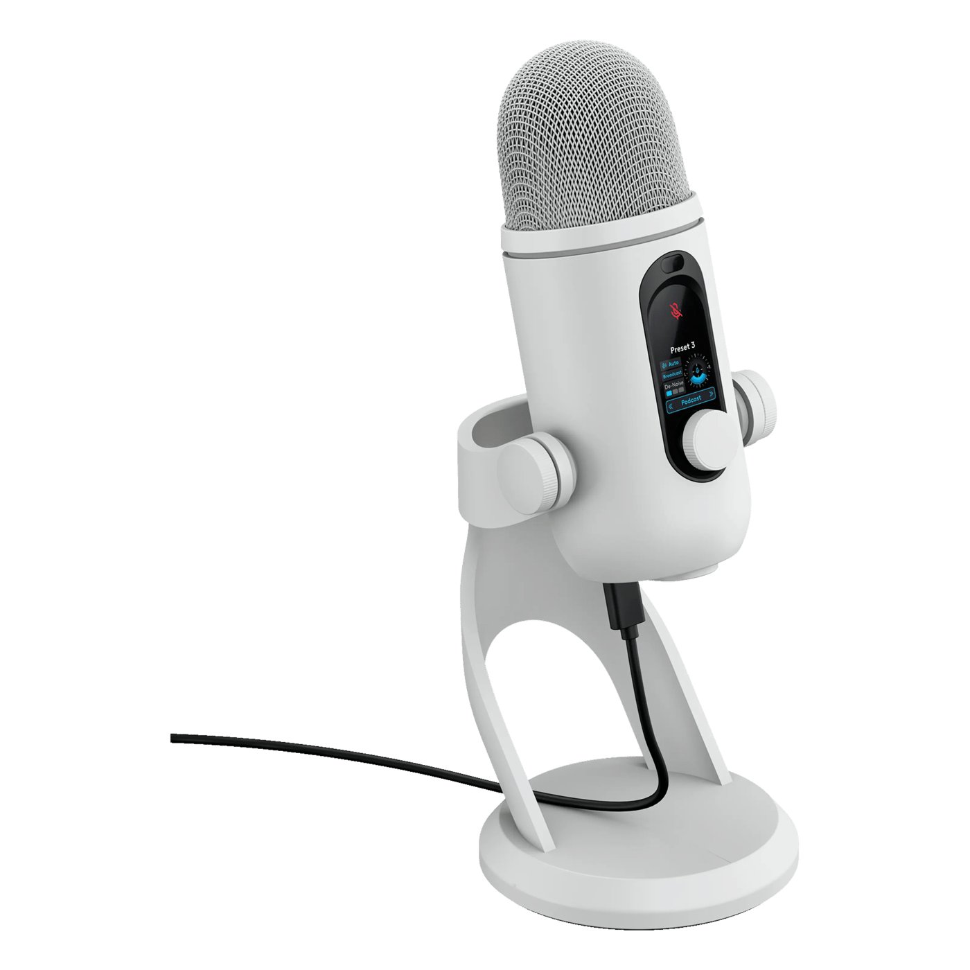 Logitech G Yeti 2 USB-mikrofon Hvit