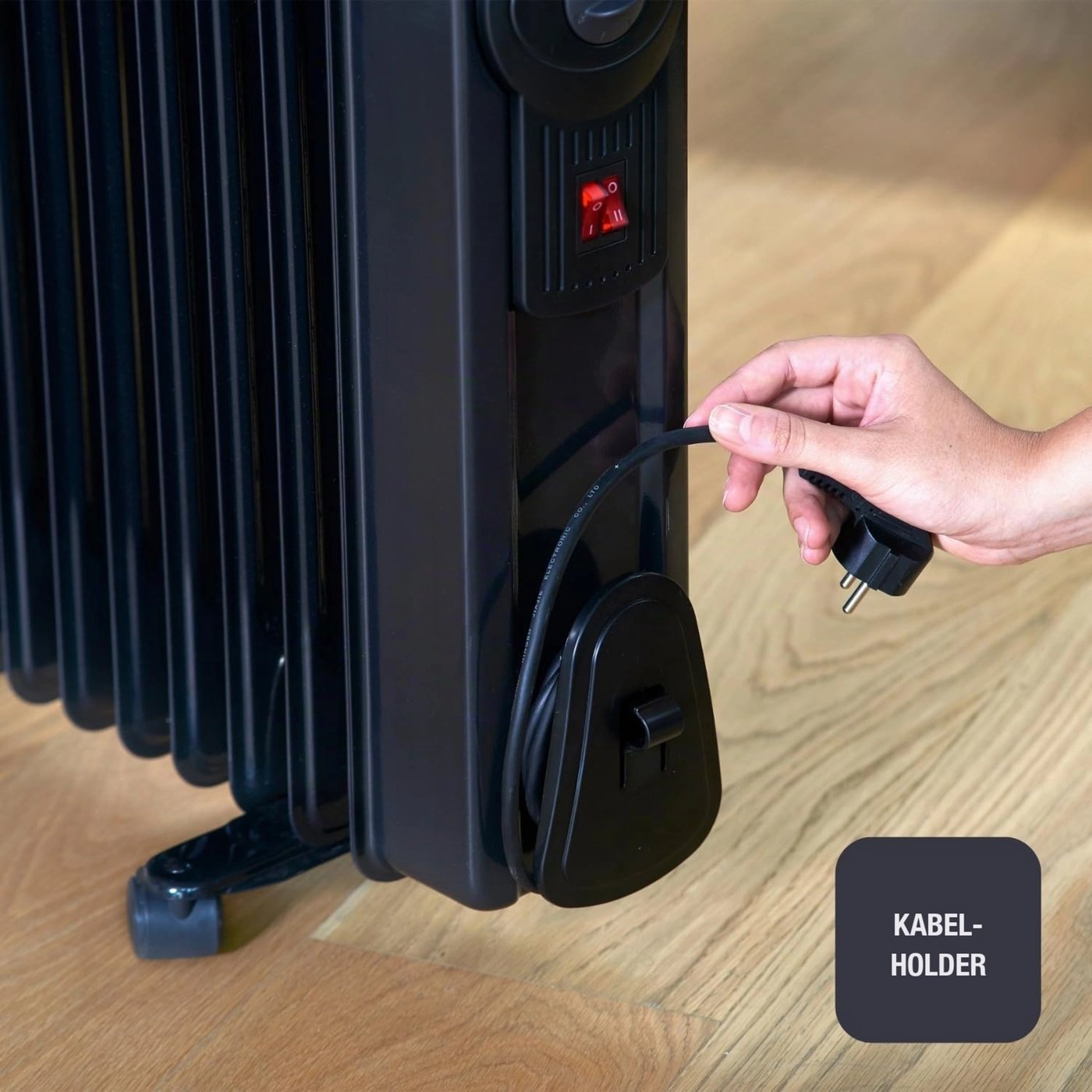 Black & Decker BXRA1500E oljefylt radiator med termostat 1500 W