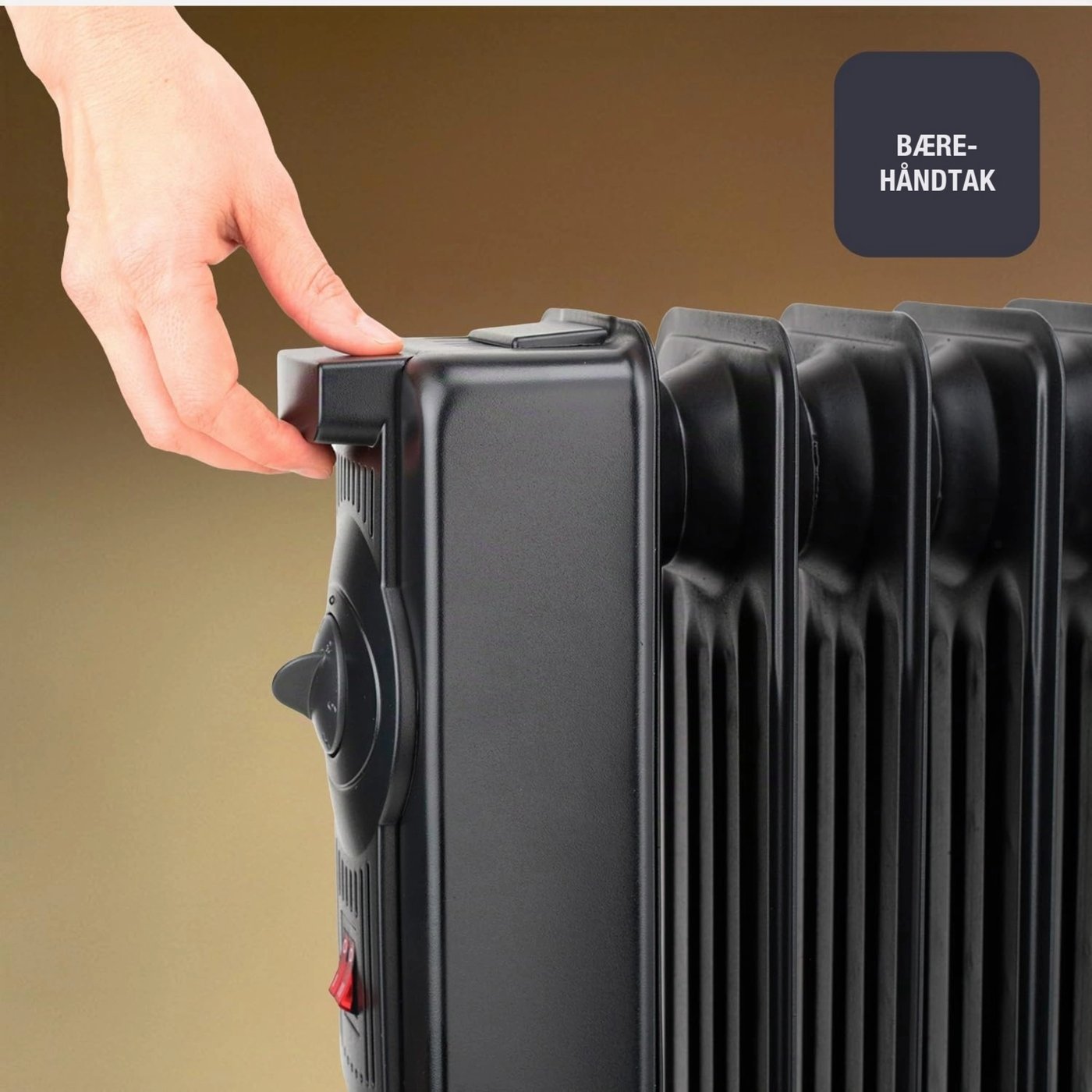 Black & Decker BXRA1500E oljefylt radiator med termostat 1500 W
