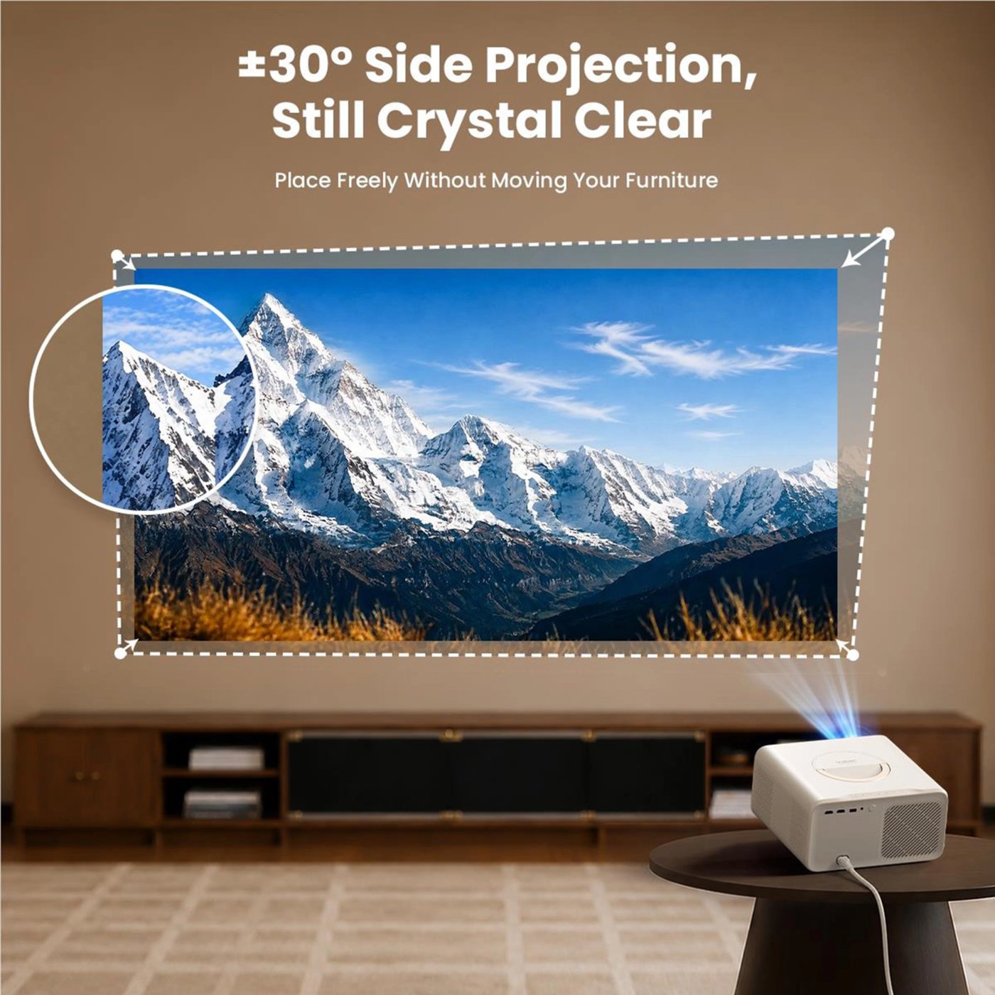Yaber L3 Full HD-projektor med VIDAA OS