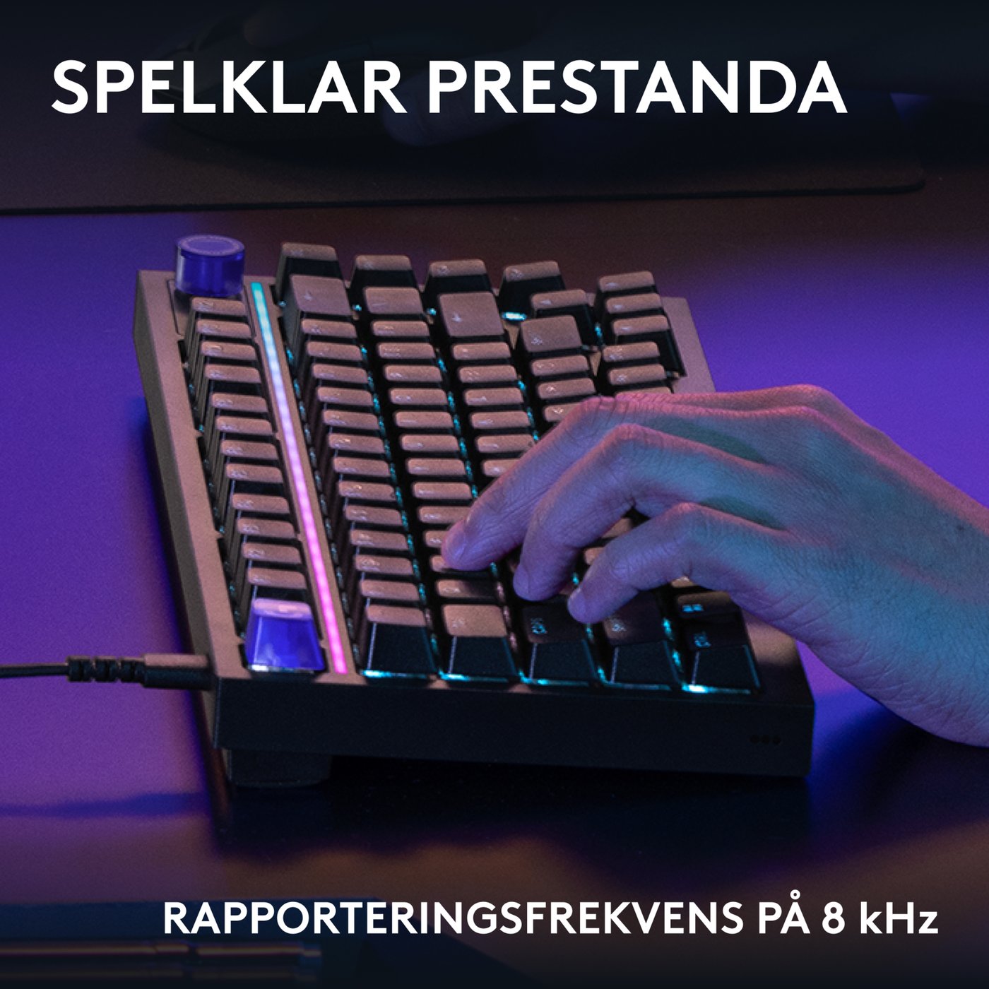 Logitech G G316 X 75 gamingtangentbord Svart