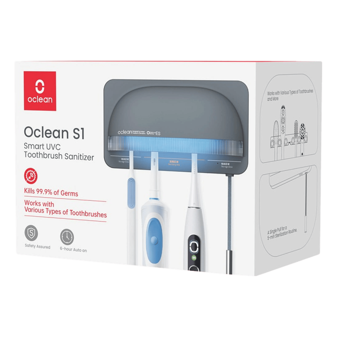 Oclean S1 UVC-tandborstsanitizer
