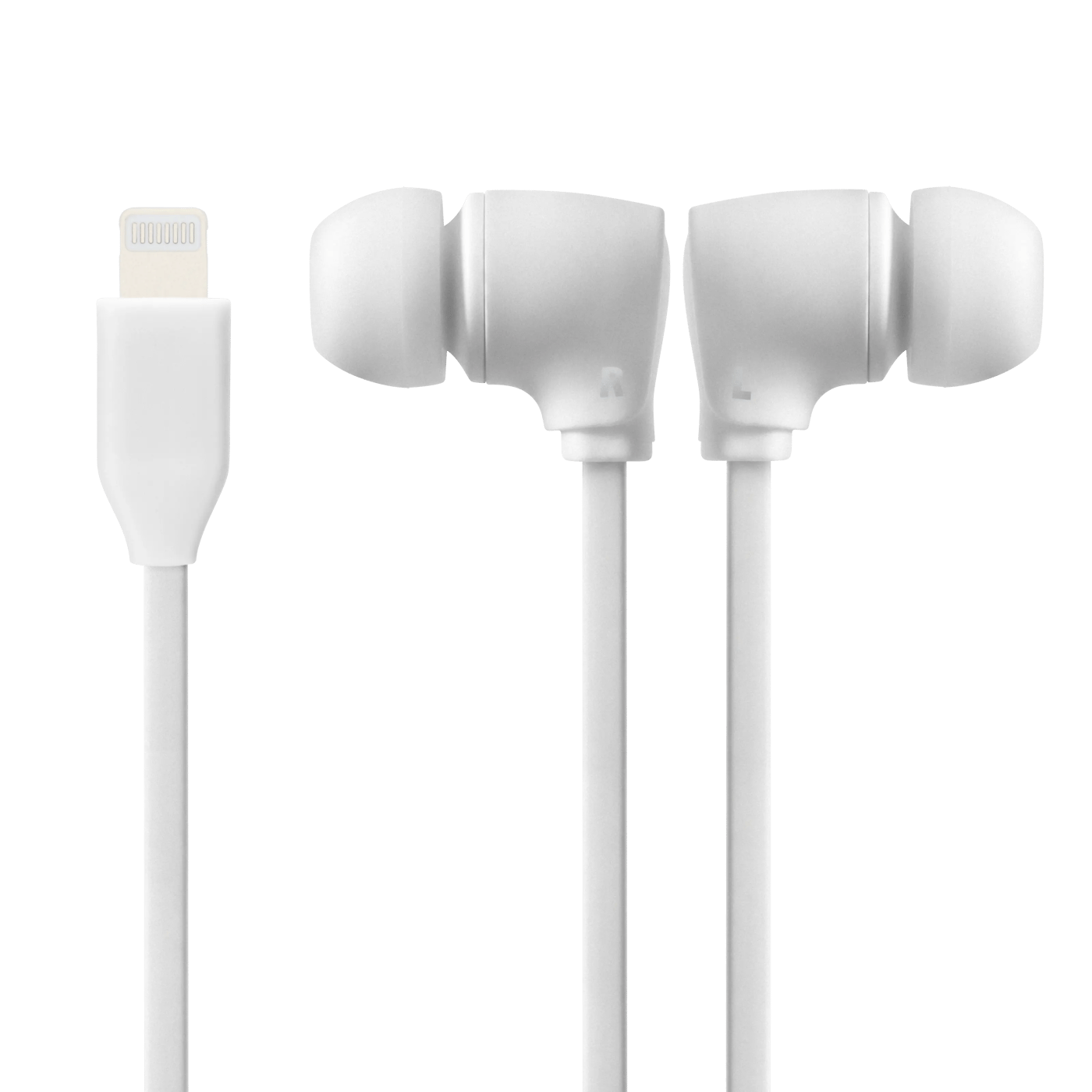 Linocell Lightning in-ear-hörlurar Solo 161 Vit