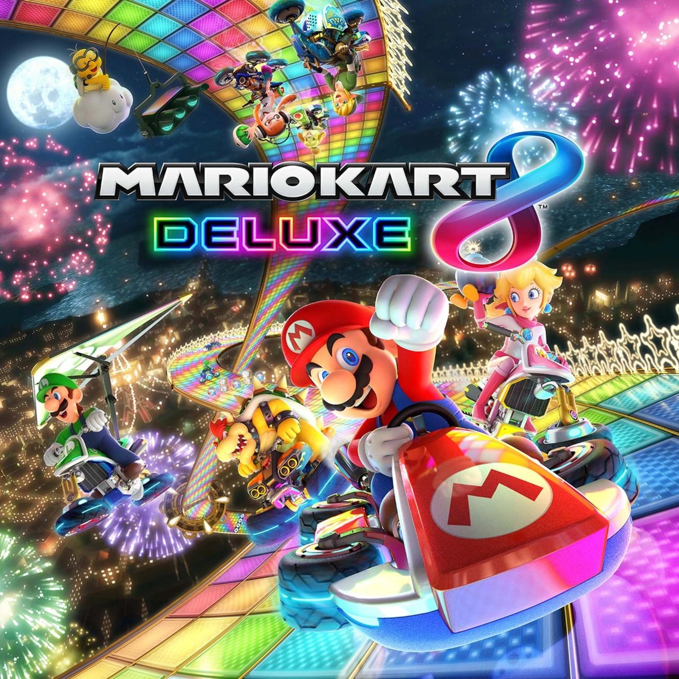 Nintendo Nintendo Switch + Mario Kart 8 Deluxe Neon Blue/Red