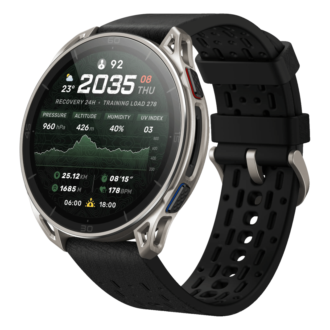 Amazfit Cheetah 2 Ultra trail- og multisportsklokke 47 mm