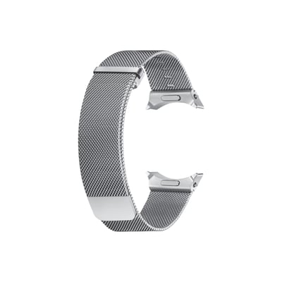 Samsung Milanese armband till Galaxy Watch6/Watch7 Silver