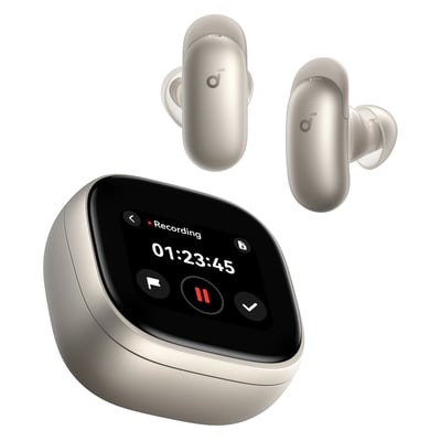 Soundcore Liberty 5 Pro Max trådlösa in-ear-hörlurar Guld
