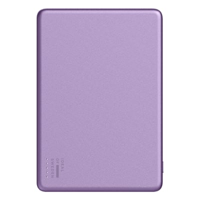 IDEAL OF SWEDEN Slim Powerbank MagSafe 5000 mAh Lavender Milk