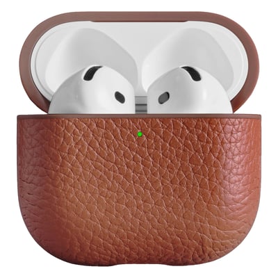 WOOLNUT Leather Case till AirPods 5 Cognac