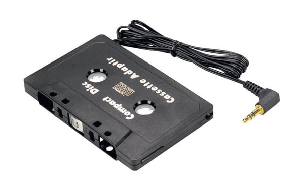 Kassettadapter 3,5 mm-kontakt