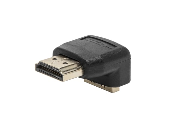 HDMI-vinkeladapter Uppåtvinklad