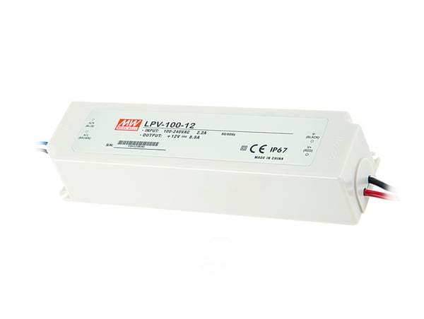 Mean Well LED-transformator 100 W