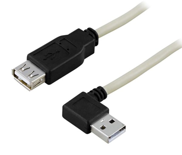 Vinklad USB-adapterkabel