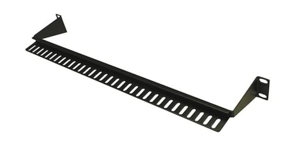 19"-kabelstöd Svart 1U